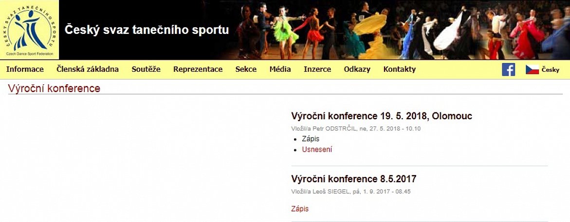 Usnesení Výroční konference 2018 titulní obrázek
